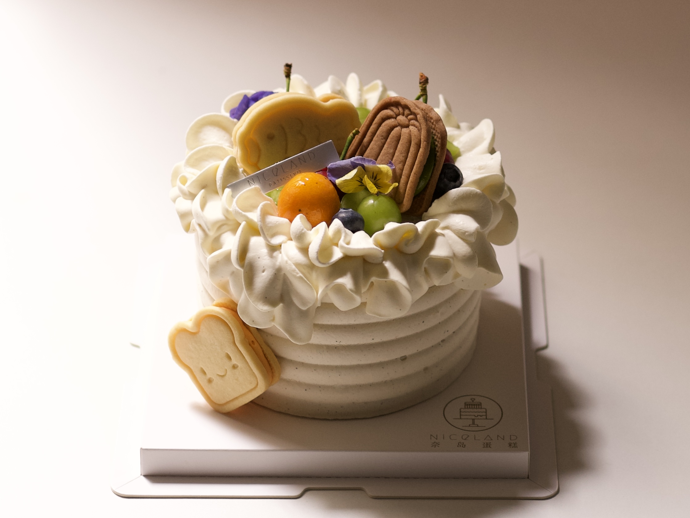 椰香焙茶&三明治曲奇