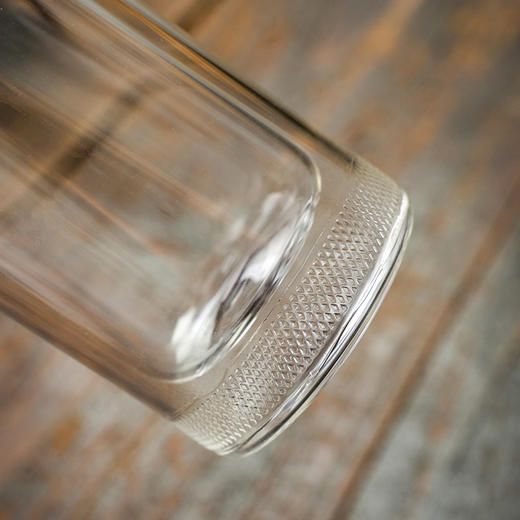 双层玻璃杯绿茶杯防烫隔热便捷泡茶杯水杯单杯 商品图3