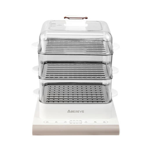 【小家电】Abereve艾贝丽21升大容量三层大空间电蒸锅ABL-ZG165 HF 商品图1