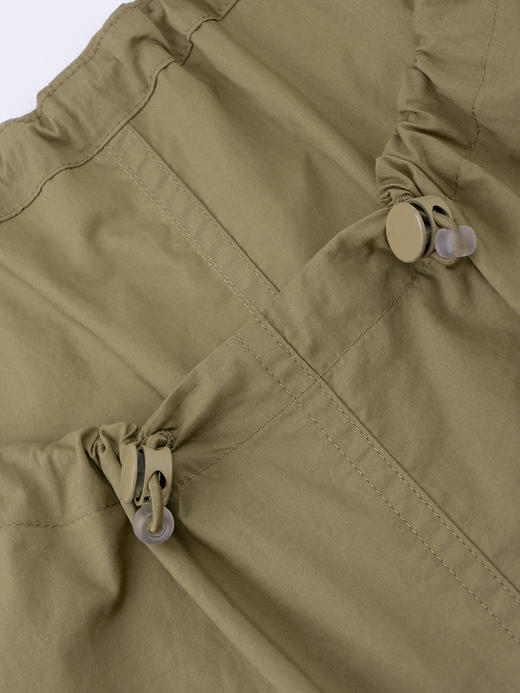 COCO ZONE 刘一一 100棉圆领无袖连衣裙收腰A字裙CC2B0982 商品图6