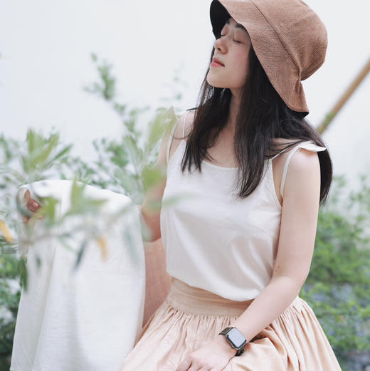 Afu 有机棉基础吊带 商品图2