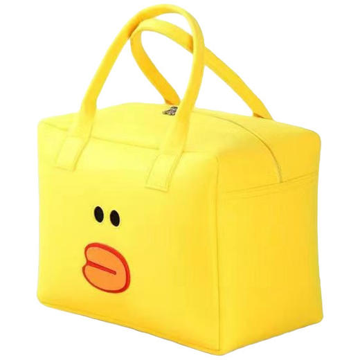 大容量多功能实用便携包 卡通旅行通勤毛毡包轻便时尚韩版箱包 商品图4