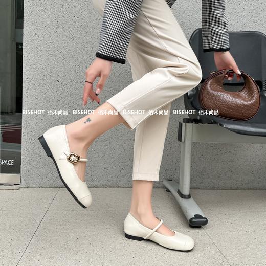 新款圆头平底软底软面百搭小单鞋394B42544（W） 商品图3