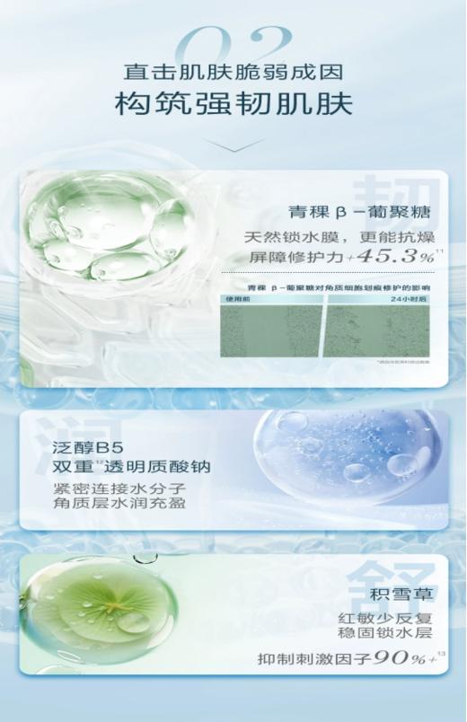 自然堂舒缓修护保湿霜55g 商品图1