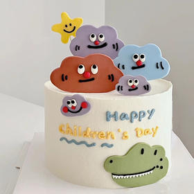 可爱云朵蛋糕 / 纯动物奶油，可爱又好吃