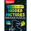 刮刮乐隐藏图片恐龙拼图 儿童互动绘本书 英文原版 Scratch-Off Hidden Pictures Dinosaur Puzzles 6-9岁 商品缩略图0