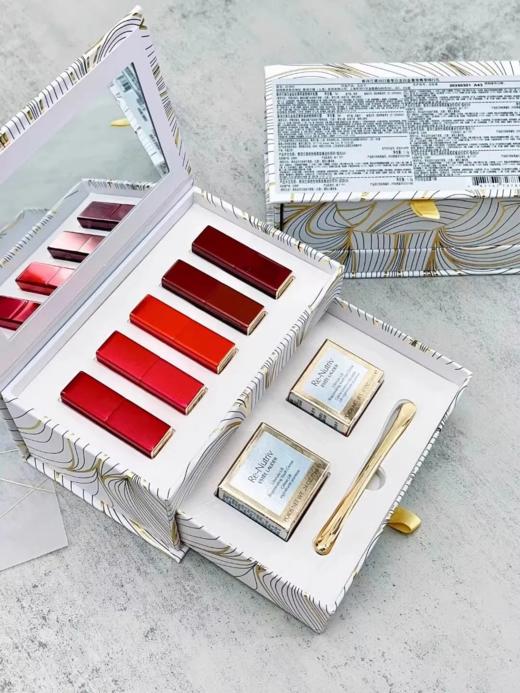 【爆款超低价预售 急单慎拍】雅诗兰黛 倾慕白金套装礼盒白金面霜5ml+眼霜7ml+挖勺+口红1.2gx5 商品图0