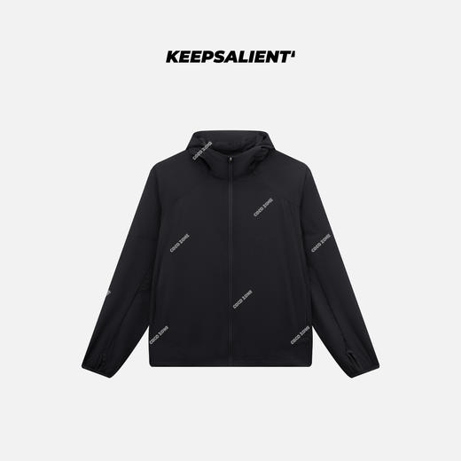 KS男装超薄轻便拉链开衫50+抗紫外线潮酷连帽休闲夹克24KMJ0046 商品图8