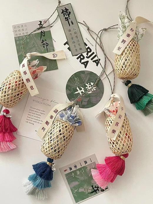 【竹编配饰2】竹编小灯笼（椭圆/圆柱） 商品图6