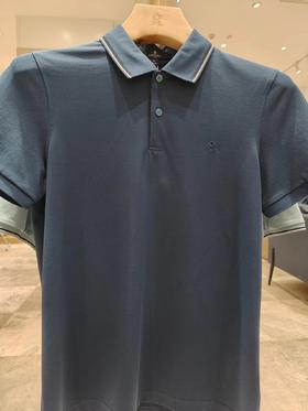 【618秒杀】MONTAGUT（梦特娇）男装POLO T恤 海港蓝1