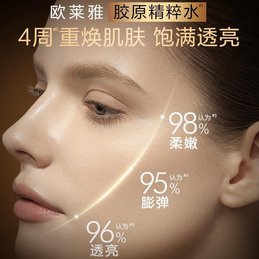 法国 L'OREAL欧莱雅 小蜜罐花蜜胶原爽肤水/乳液 套装 (水130ml+乳110ml) 商品图3