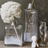 美式乡村客厅不规则小口方形花瓶餐桌渐变玻璃花瓶家居软装饰品 商品缩略图9