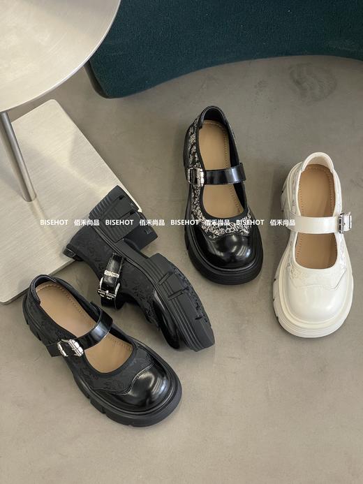 新品国风厚底松糕乐福鞋T12B41565（W） 商品图0