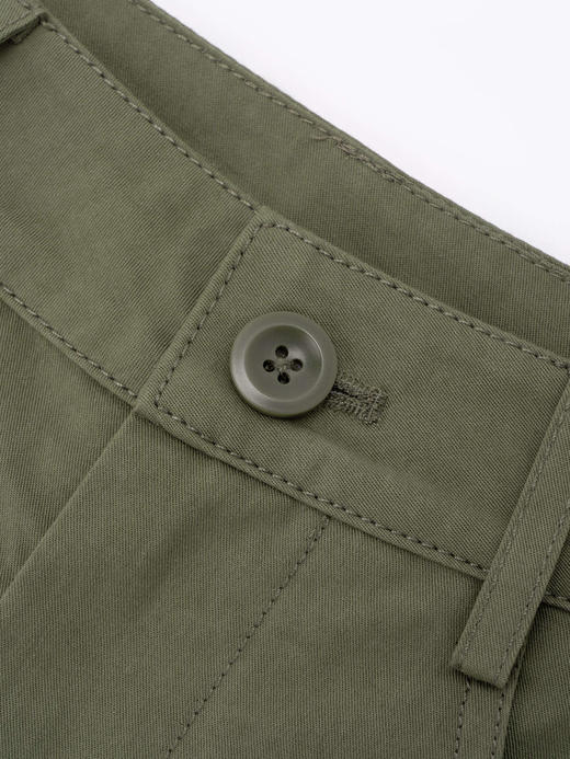 COCO ZONE 时尚纯色休闲裤百搭简约通勤直筒裤CC1B1305 商品图7