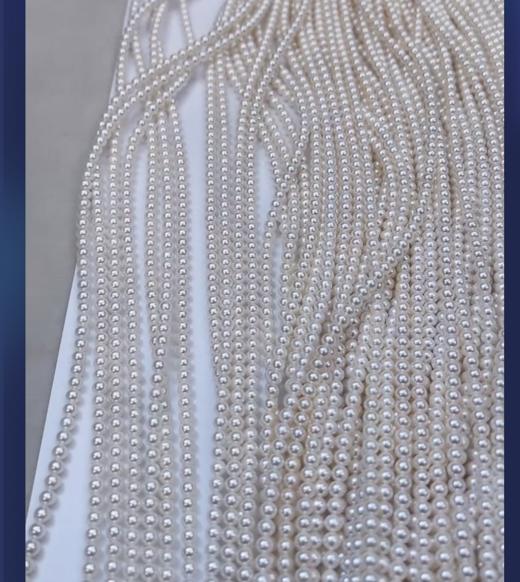 珍珠项链-玉美人菲菲HZ*S925珍珠小米珠项链约4mm 商品图0