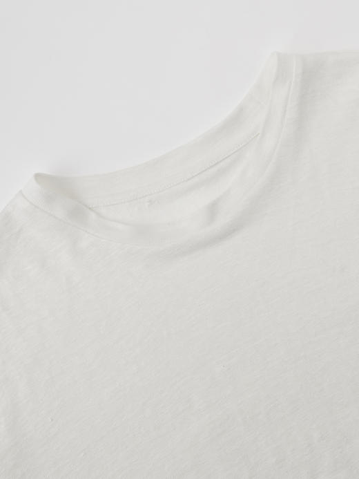 COCO ZONE "麻感防晒T"夏季简约薄款长袖T恤百搭休闲上衣CC1B1234 商品图4