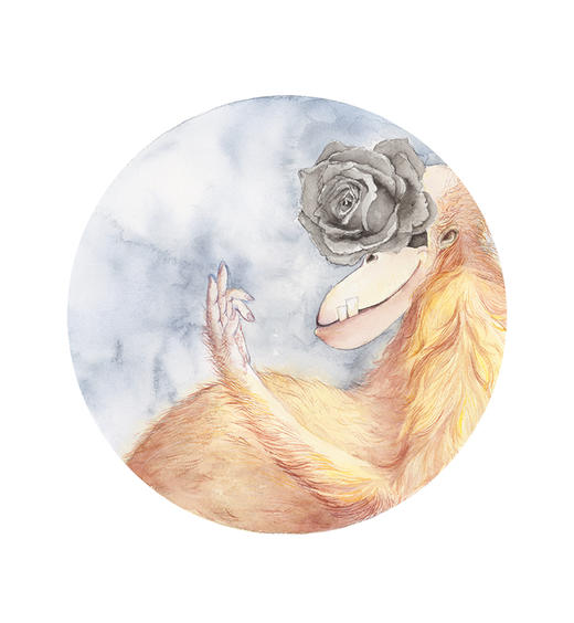 JoanneQ《它说-猩猩说》原作 商品图0