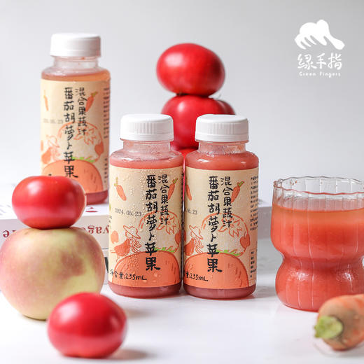 番茄胡萝卜混合果蔬汁 | 绿家自产 *Tomato and carrot mixed juice | Self-production 商品图3