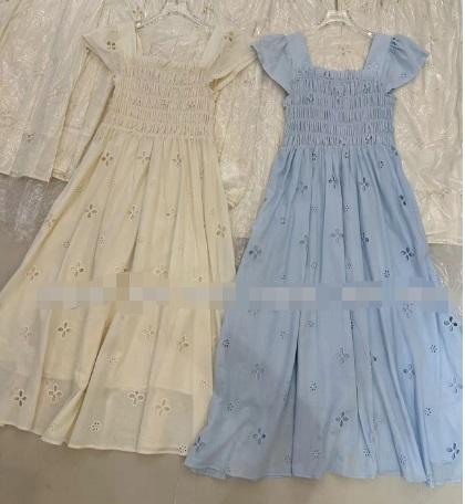 【门店同款】ENJOY夏季浪漫—镂空飞袖打揽连衣裙 157944077 商品图0