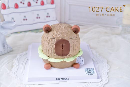 1027CAKE | 卡皮巴拉 丑萌水豚蛋糕 商品图0