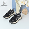 经典鲨2024年时尚拼色韩版平底男士平底休闲跑步鞋KW10-D26061 商品缩略图1