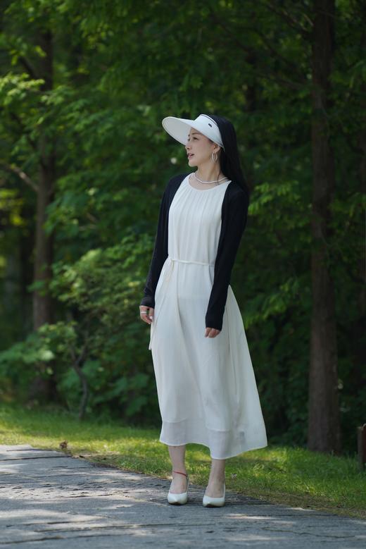 L1XXL1臣禾【100%桑蚕丝】圆领背心裙JZ242020238 商品图2