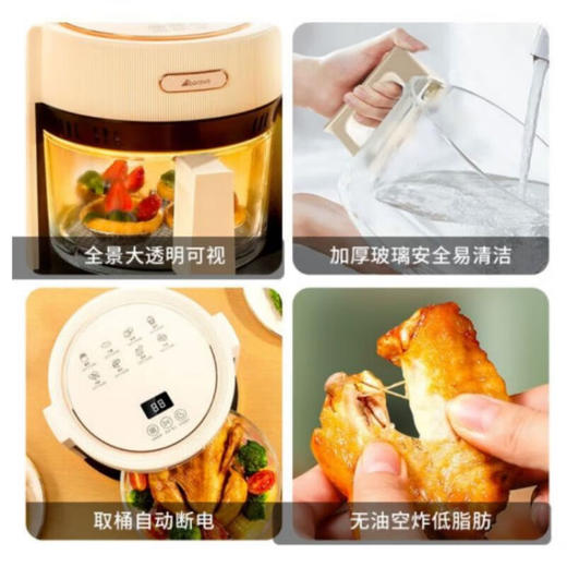 【小家电】艾贝丽空气炸锅ABL-KZ49 HF 商品图2