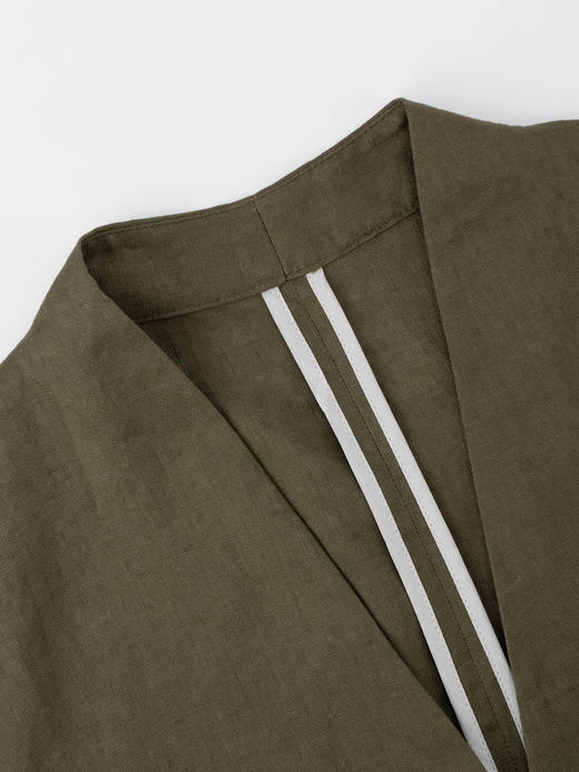 COCO ZONE"绿麻西服"夏季气质简约高级感休闲外套 CC2B0980 商品图4