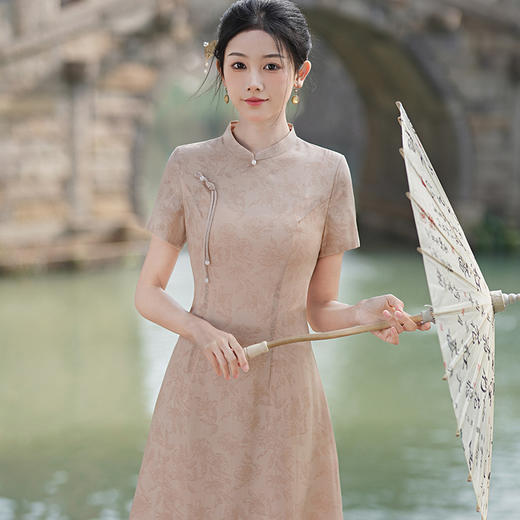 精品人棉旗袍YSD-05300 商品图3