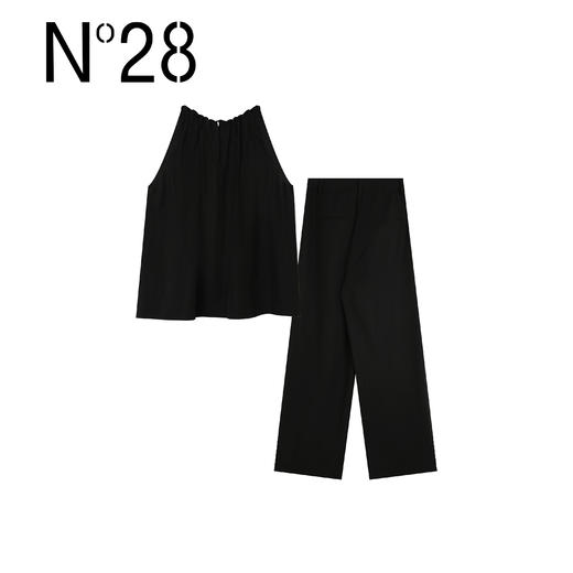 N°28 “挂脖套装”舒适休闲无袖套装8A25Z572 商品图3