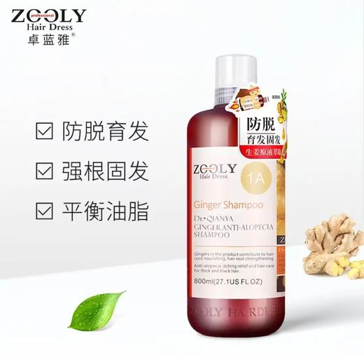 卓蓝雅生姜防脱洗发水800ml 商品图0