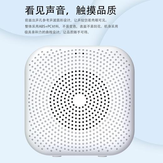 HYUNDAIHYUNDAI AI智能蓝牙音箱便携式小度音响重低音炮蓝牙低音炮YH-F006 商品图3