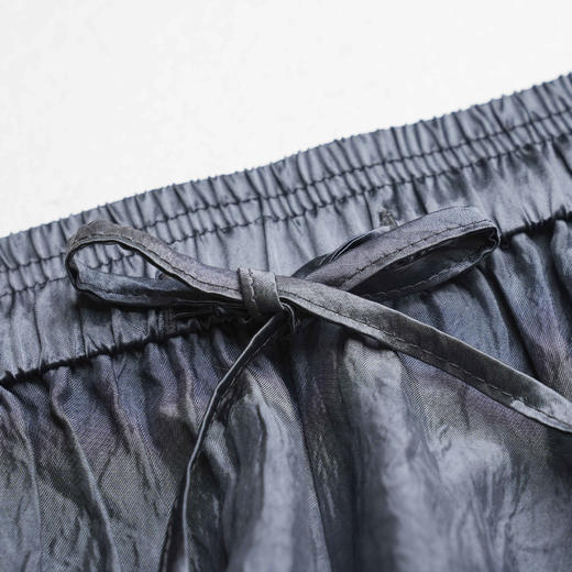 【破价】N°28 “醋酸裤”舒适百搭抽绳简约裤子潮流高级光泽休闲裤垂感长裤9A25K151 商品图3