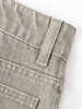 COCO ZONE "灰咖牛“100棉复古显瘦休闲裤简约直筒裤CC1B1275 商品缩略图4