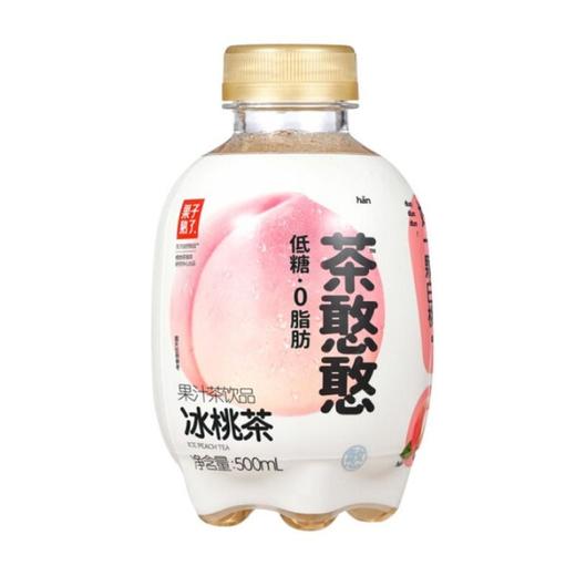 果子熟了 茶憨憨 低糖0脂 冰桃茶饮料 500ml/瓶 商品图0
