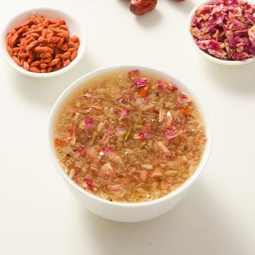 美粥食客花青素玫瑰银耳藕粉羹坚果藕粉免煮冲泡银耳羹藕粉轻食代餐 商品图3