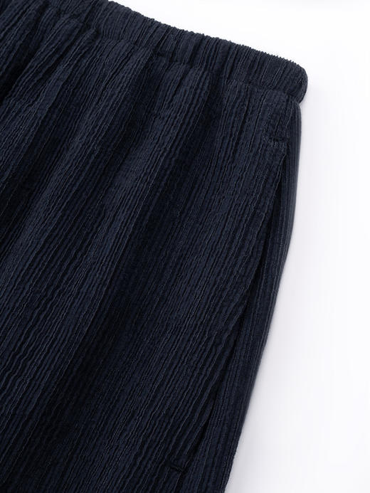 COCO ZONE夏季松紧腰纯色显瘦半身裙休闲百搭A字中长裙CC1B1094 商品图5