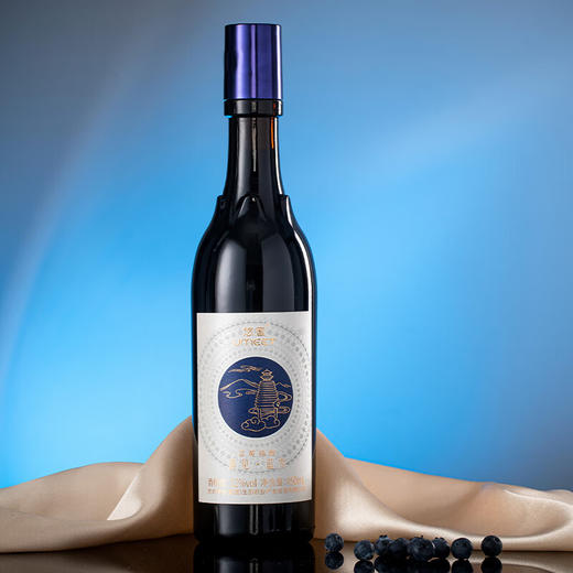 茅台生态悠蜜遇见蓝雪半干型蓝莓精酿 整箱450ml*6瓶包邮 商品图3