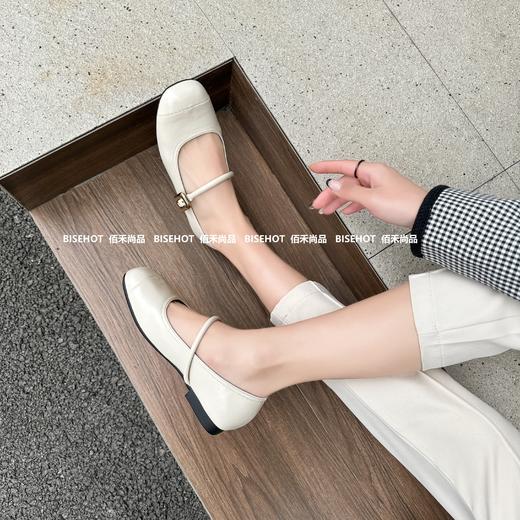 新款圆头平底软底软面百搭小单鞋394B42544（W） 商品图7