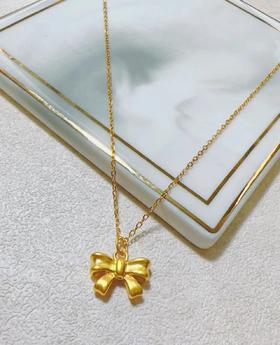 【618秒杀】老庙/足金在逃公主吊坠（送925银项链）