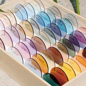 太阳镜染色镜片 配镜