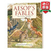 伊索寓言 英文原版 Aesop's Fables Hardcover 插画师Charles Santore 儿童经典复古风插画版系列 精装 英文版 进口英语原版书籍 商品缩略图0