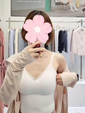 夏日穿搭小心机🌸 SINSIN美背背心，没有内衣外穿的尴尬，显瘦细腰