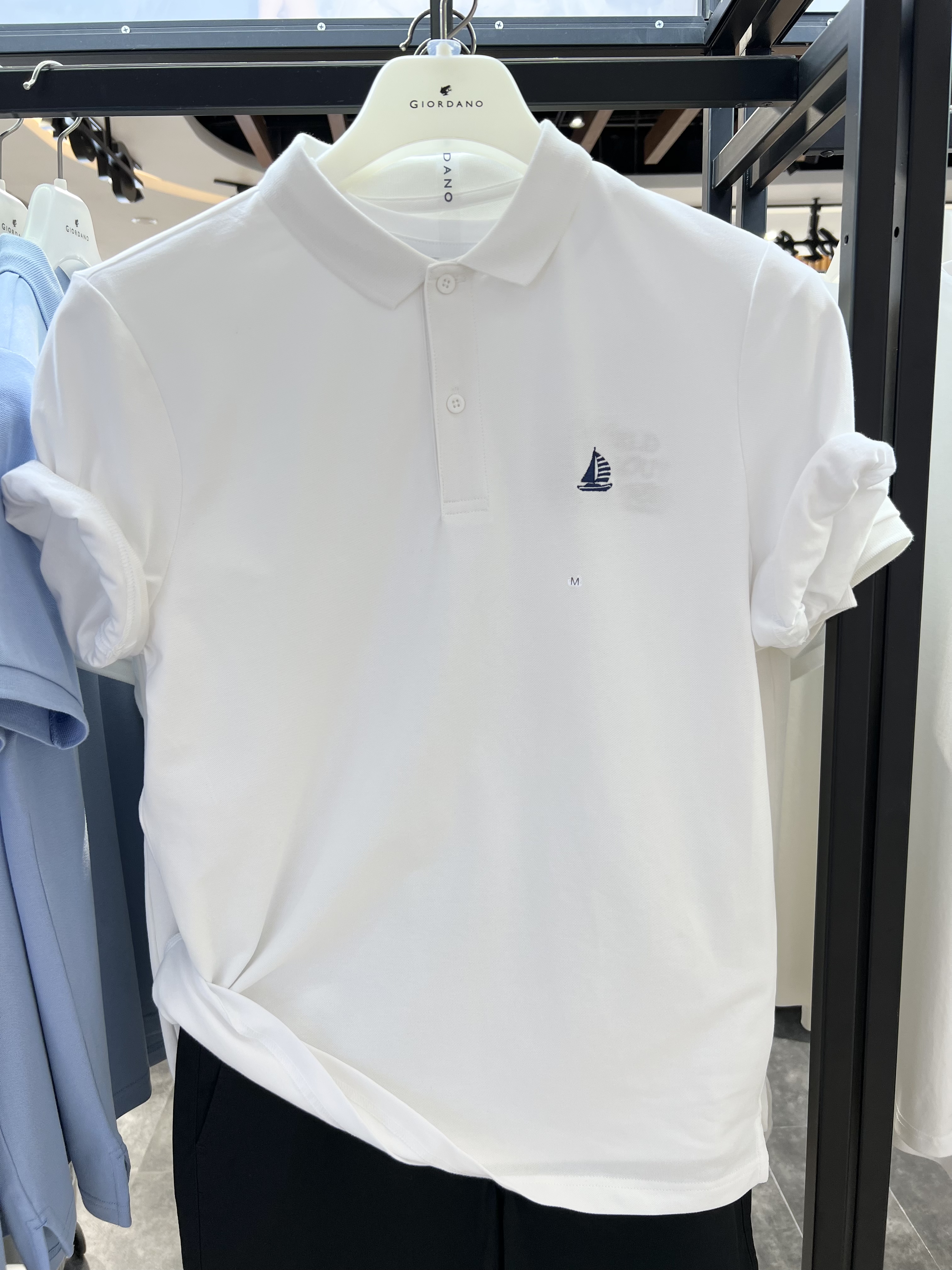 佐丹奴男装时尚休闲无汗渍polo衫 01014236
