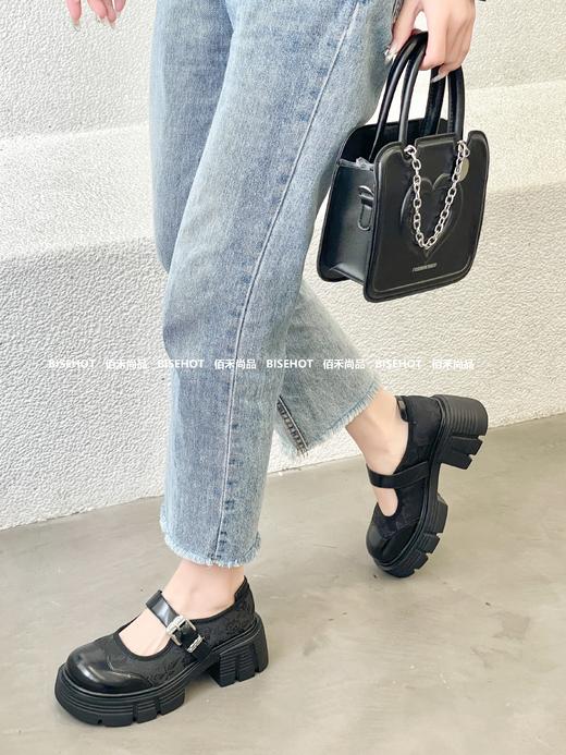 新品国风厚底松糕乐福鞋T12B41565（W） 商品图6