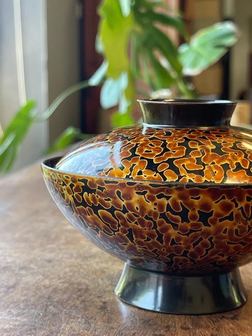 多彩菠萝漆盖碗四件套组，顺丰包邮 商品图6