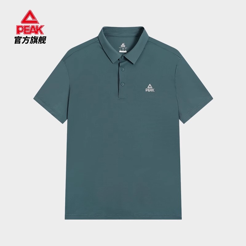 匹克运动翻领T恤男女2024夏季新款潮流透气休闲衣服短袖F6242037/F6242038