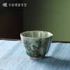 问鼎哥窑豆青风铃杯（春晓莺啼） 商品缩略图1