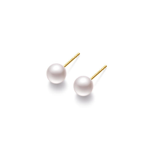 「莹」珍珠耳钉4/6/8mm 商品图4