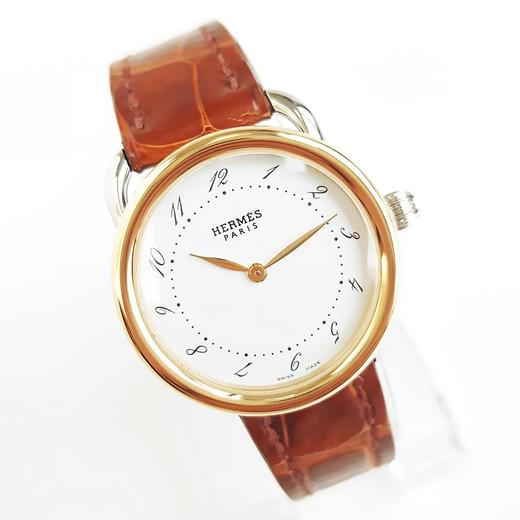 【95新正品】爱马仕ARCEAU28MM间金石英女表AR5.220.130/ZET 020221NJ05 商品图5
